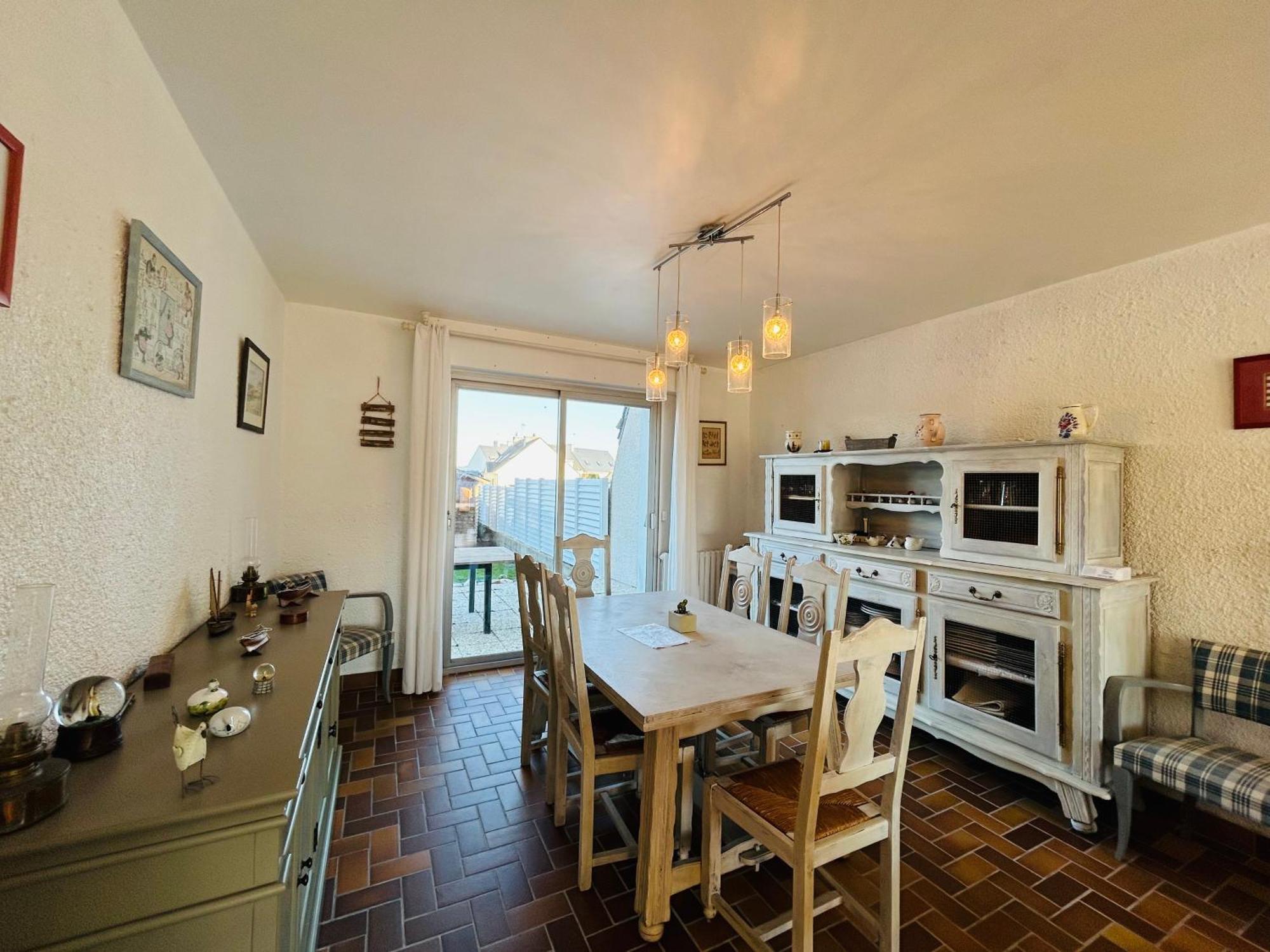 Maison ALIS 5 pièces 10 personnes à 100 mètres de la plage du Courégant Ploemeur Extérieur photo